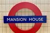 mansion house tube sign