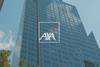 AXA logo building