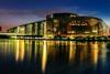 European Parliament night