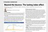 Beyond the bounce: The lasting index effect