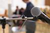 IPE 360 Microphone on stand europe pensions
