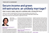 Secure income and green infrastructure: an unlikely marriage?