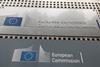 Photo of European Commission signage