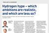 Hydrogen hype – which ambitions are realistic, and which are less so?