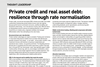 Private credit and real asset debt: resilience through rate normalisation
