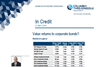In Credit: Value returns to corporate bonds?