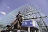 EC headquarters-statues-Brussels - Dreamstime