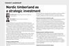 Nordic timberland as a strategic investment