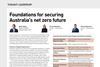 Foundations for securing Australia’s net zero future
