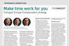 Make time work for you: Comgest Europe Compounders strategy