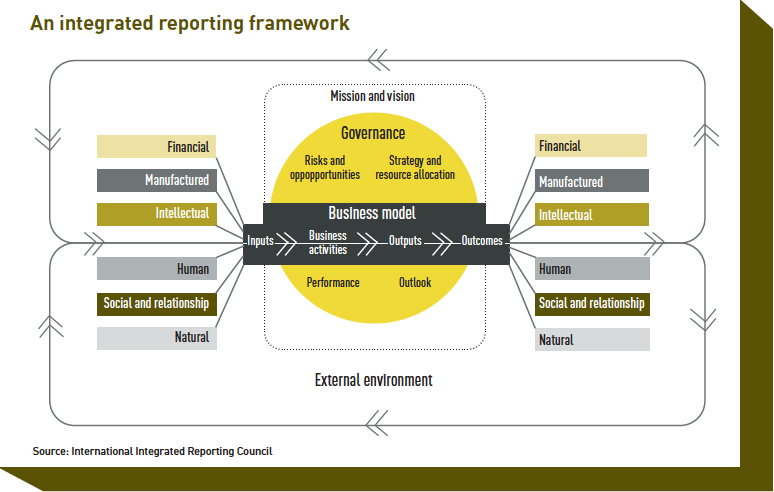Integrated reporting framework image