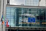 Exterior view of the European Parliament in Brussels