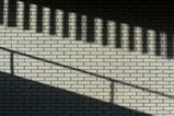 brick wall shadow