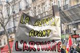 French pension reform protestors - Photo- UlyssePixel, iStock