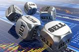 buy sell dice with graphs on background