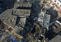Russian attack on local market in Shevchenkove village in Kharkiv region