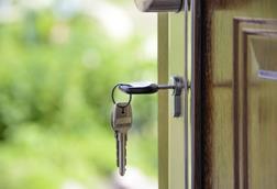 front door, key, housing, residential