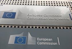 Photo of European Commission signage