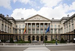 Belgium parliament building Brussels