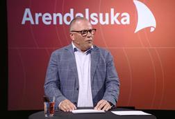 Nicolai Tangen, CEO of NBIM, speaking at the political debating event Arendalsuka on Tuesday 2026