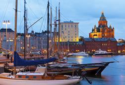 Old Port in Helsinki, Finland