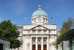 The Dáil, Ireland's Parliament, in Dublin
