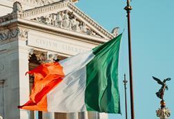 Ireland flag parliament