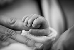 baby hands hold