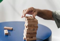 balance jenga game risk