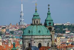 Prague from old town