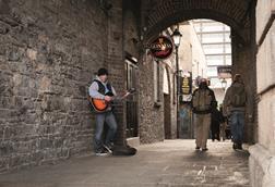 Dublin Ireland busker