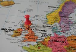 UK united kingdom map