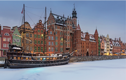 the motlawa river gdansk