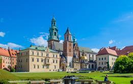 Wawel Castle in Krakow, Poland