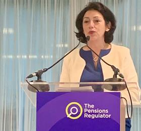 Nausicaa Delfas at The Pensions Regulator