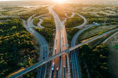 cross roads highway motorway traffic intersection