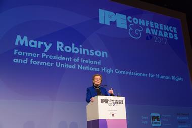 Mary Robinson in Prague
