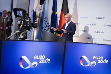 European Affairs Ministers video conference Press conference by German Presidency