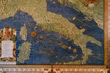 Italy map