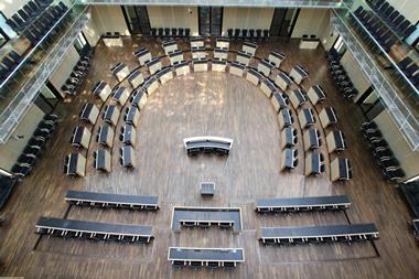Germany Bundesrat inside view