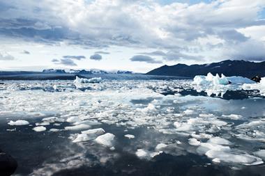 Climate cold glacier iceberg