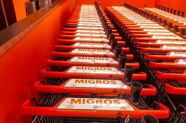 Migros shopping trolley