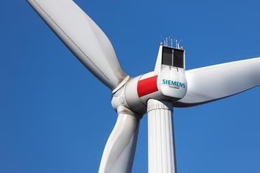 Siemens wind turbine