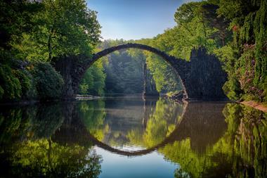arch bridge river