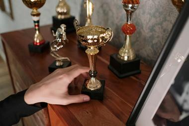 trophies prize winner