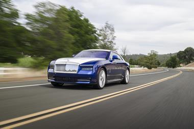 Rolls Royce car road