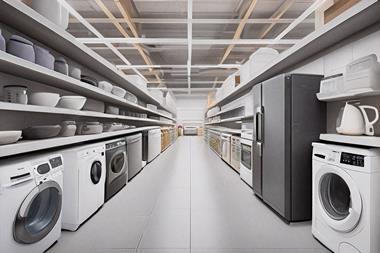 appliances store aisle