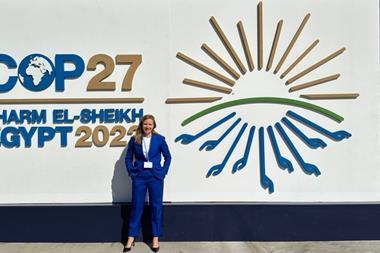 Heidi Finskas at KLP at COP27