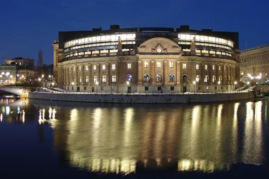 sweden riksdag outside