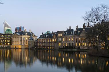 Dutch Parliament buildings in the Hague, the Netherlands